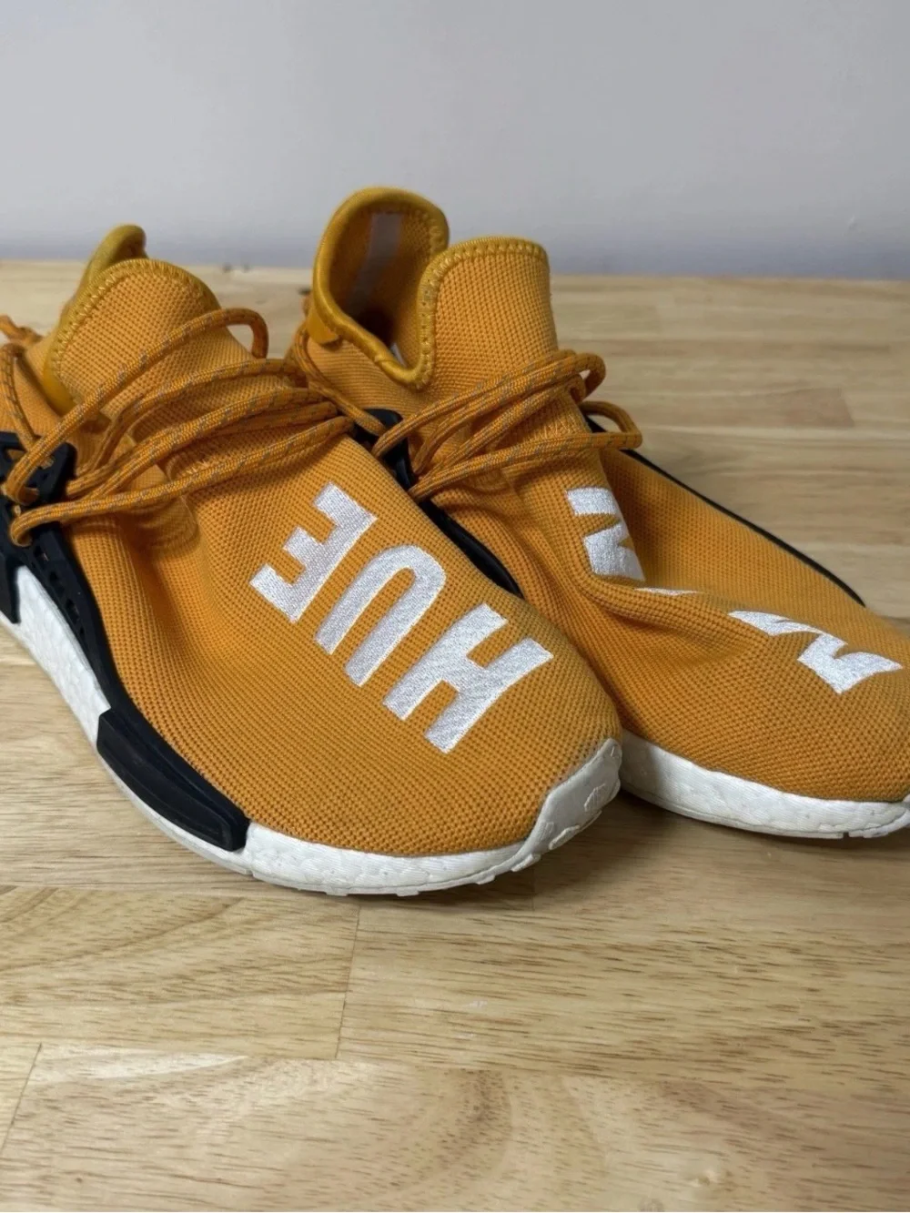 Adidas x Pharrell NMD R1 Human Race Tangerine